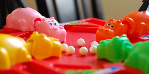 Best career advice- “Play Hungry Hungry Hippos”