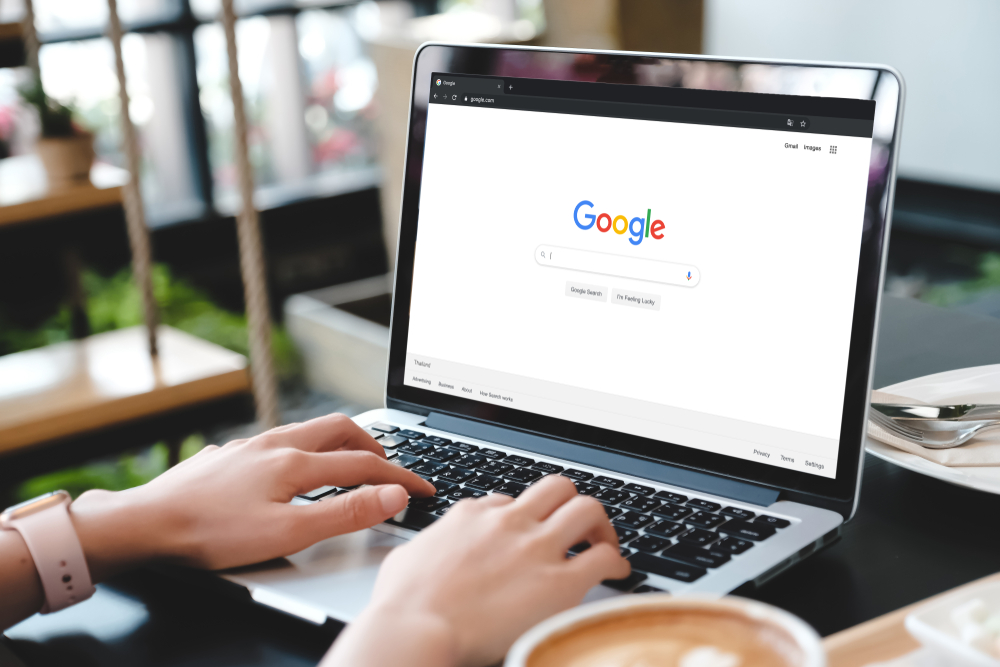 Put your own name in the Google search bar